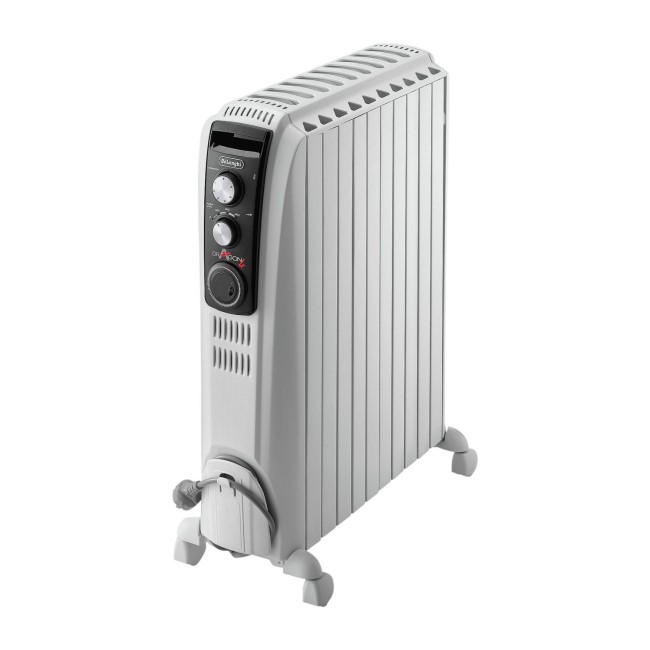 Delonghi Dragon 2kW Oil Filled Radiator with 10 Year Warranty - TRD40820T