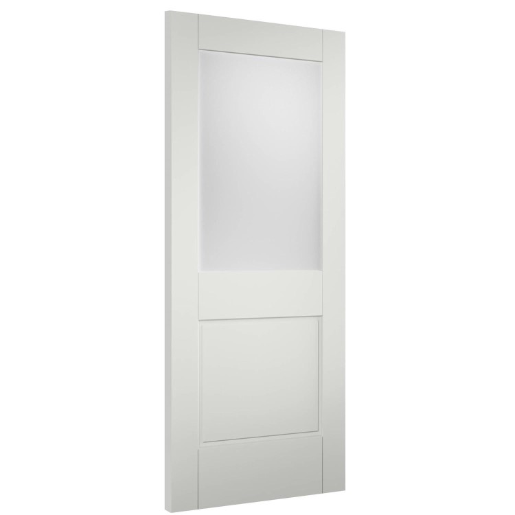External Tricoya 2XG with Clear Glass - White Primed, 1981 x 838 x 44 mm