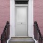 External Tricoya 2XG with Clear Glass - White Primed, 1981 x 838 x 44 mm