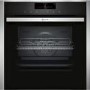 Neff N90 Slide and Hide Single Oven With VarioSteam - Black