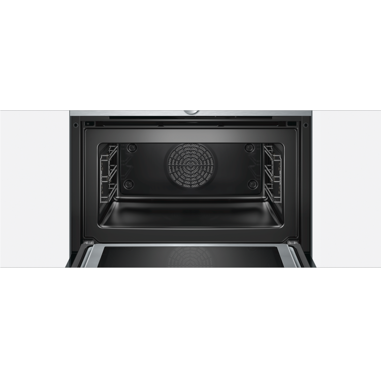 Refurbished Bosch CMG633BS1B 60cm Single Built In Oven with Microwave