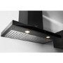 Refurbished Hotpoint PHBS98CLTDK 90cm Slimline Chimney Cooker Hood Black