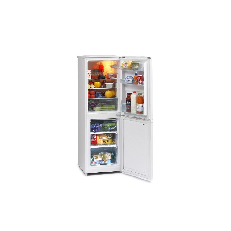 Refurbished Grade A1 - Ice King IK8951AP2 Freestanding Fridge Freezer - White