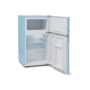Refurbished MONTPELLIER Retro MAB2031PB Undercounter Fridge Freezer - Blue