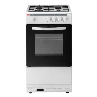 Refurbished Calor SC50LPGW 50cm Single Cavity LPG Ready Gas Cooker White