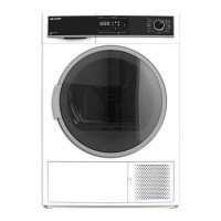 Refurbished Sharp KD-HHH9S7GW2-EN Freestanding Heat Pump 9KG Tumble Dryer