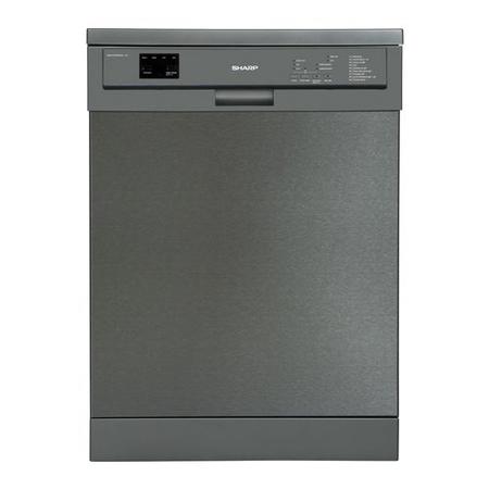 Refurbished Sharp QW-DX26F41A 15 Place Freestanding Dishwasher Stainless Steel