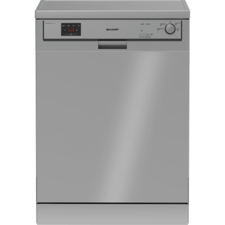 Refurbished Sharp QW-HX13F472S 13 Place Freestanding Dishwasher