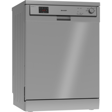 Refurbished Sharp QW-HX13F472S 13 Place Freestanding Dishwasher