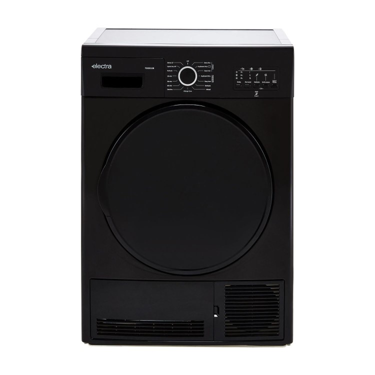 Refurbished Electra TDC8112B Freestanding Condenser 8KG Tumble Dryer Black