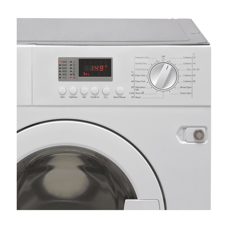 Refurbished Neff V6320X2GB Integrated 7/4KG 1400 Spin Washer Dryer White