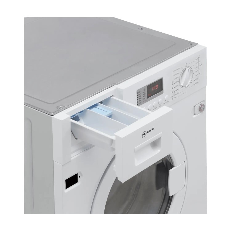 Refurbished Neff V6320X2GB Integrated 7/4KG 1400 Spin Washer Dryer White