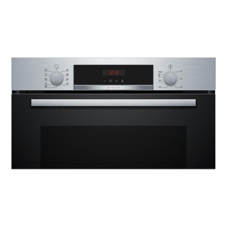 Refurbished Bosch Serie 4 HBS573BS0B 60cm Pyrolytic Single Built-In Electric Oven
