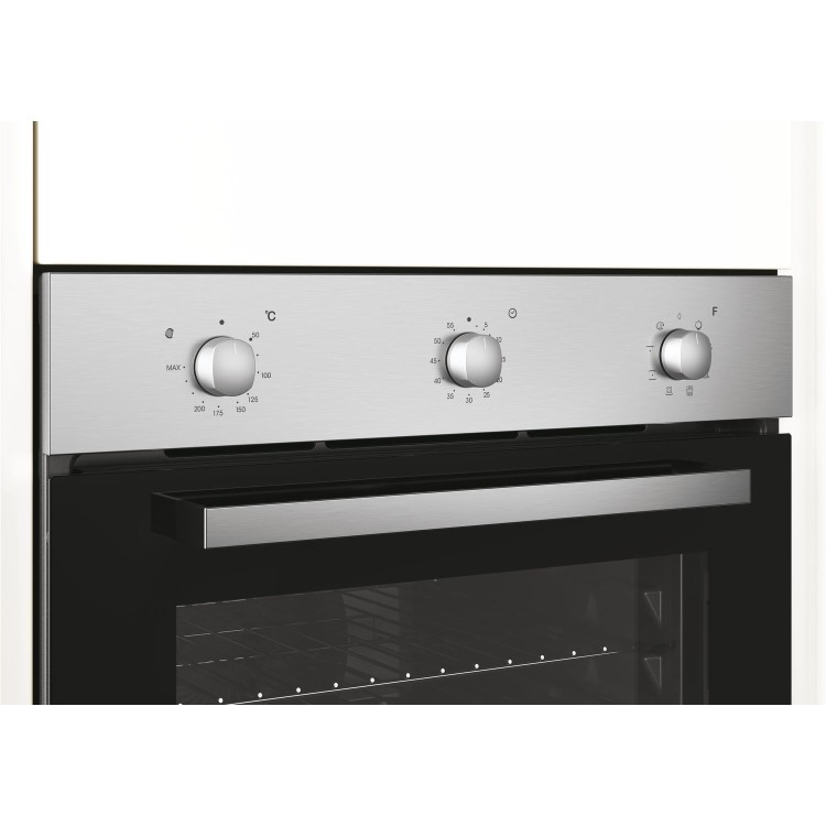Refurbished Candy FCP602X/E 60cm Single Built In Electric Oven Stainless Steel