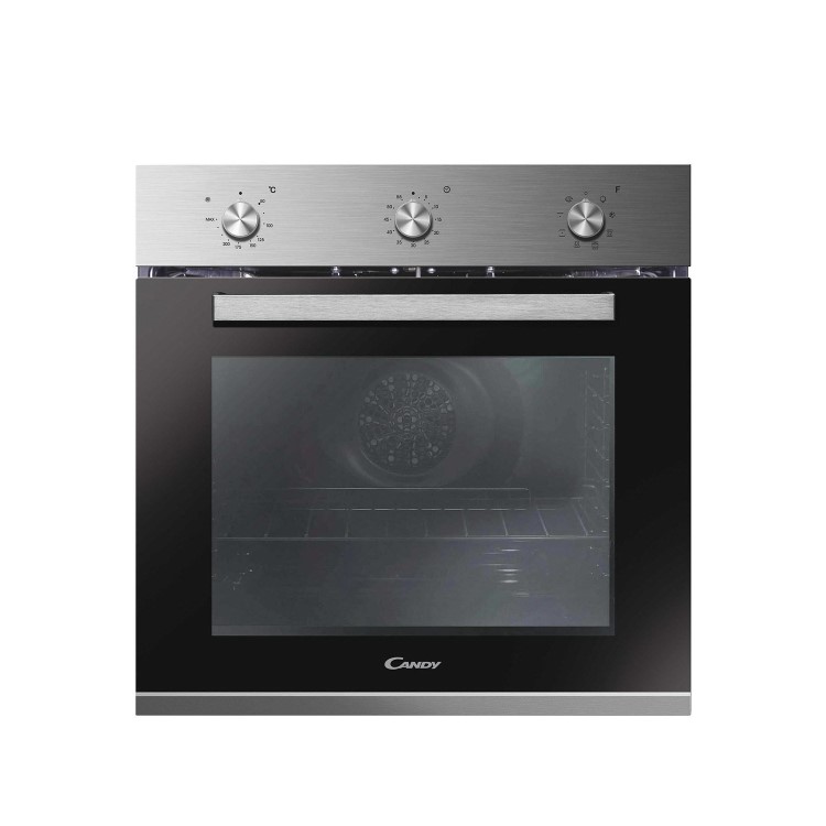 Refurbished Candy FCP602X/E 60cm Single Built In Electric Oven Stainless Steel