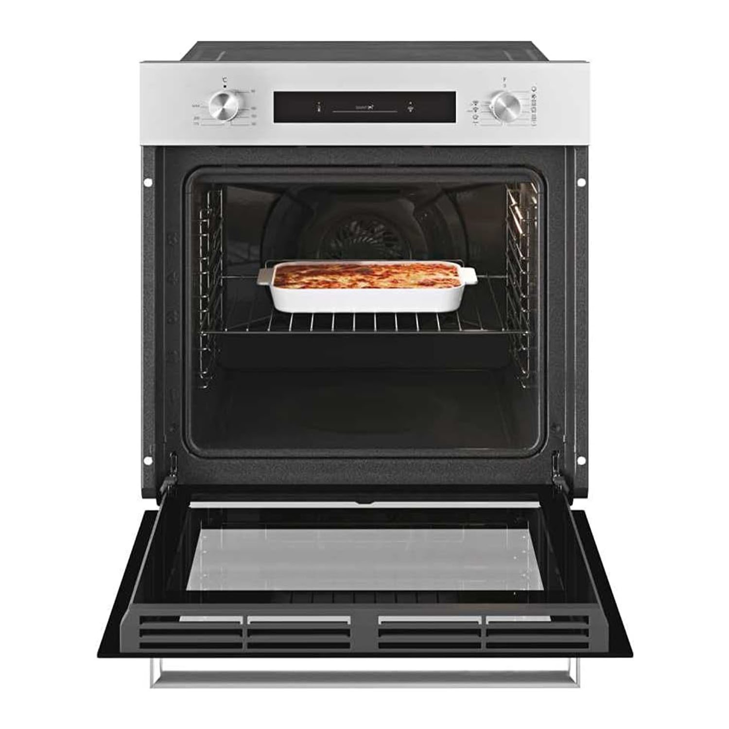 Refurbished Candy FCP602X/E 60cm Single Built In Electric Oven