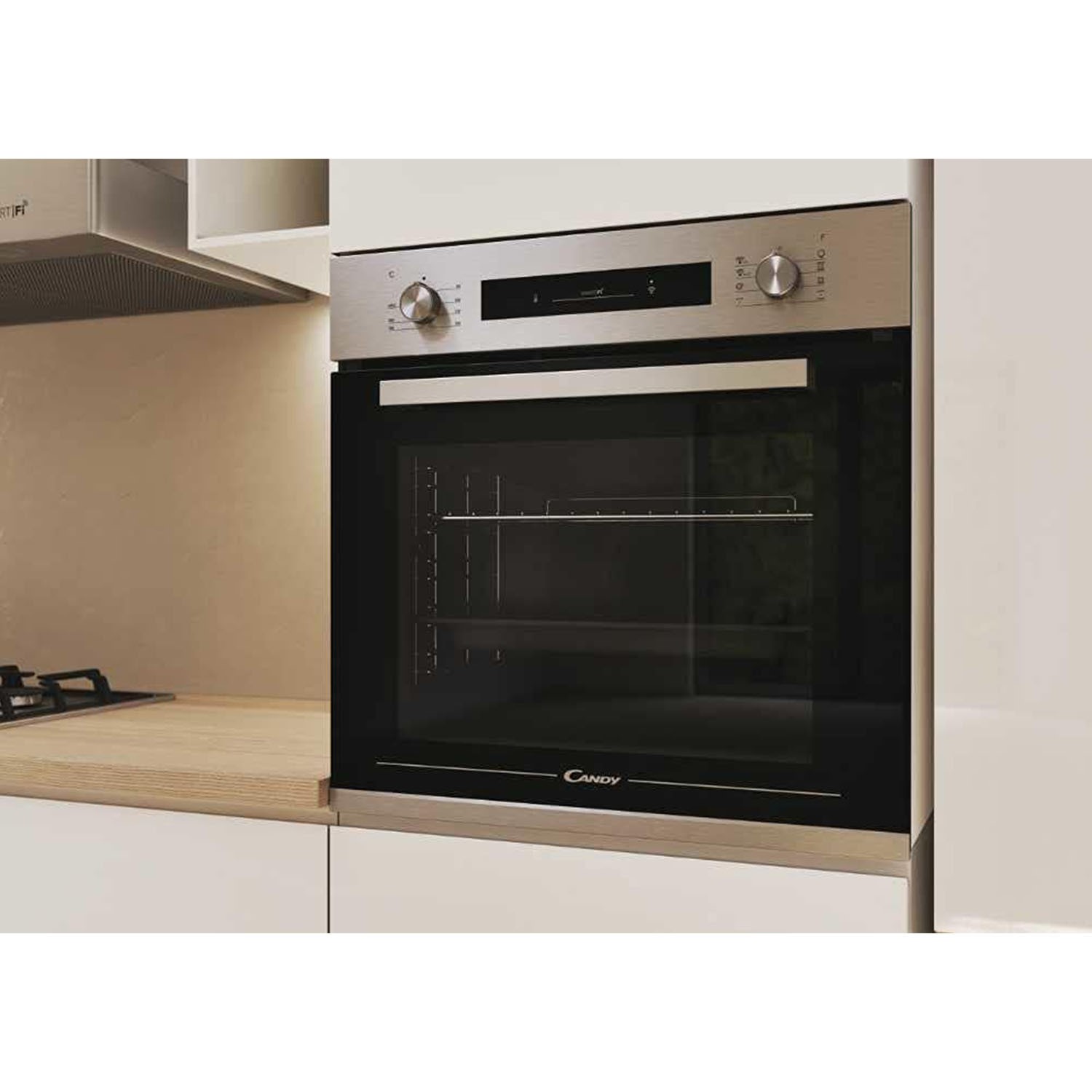 Refurbished Candy FCP602X/E 60cm Single Built In Electric Oven