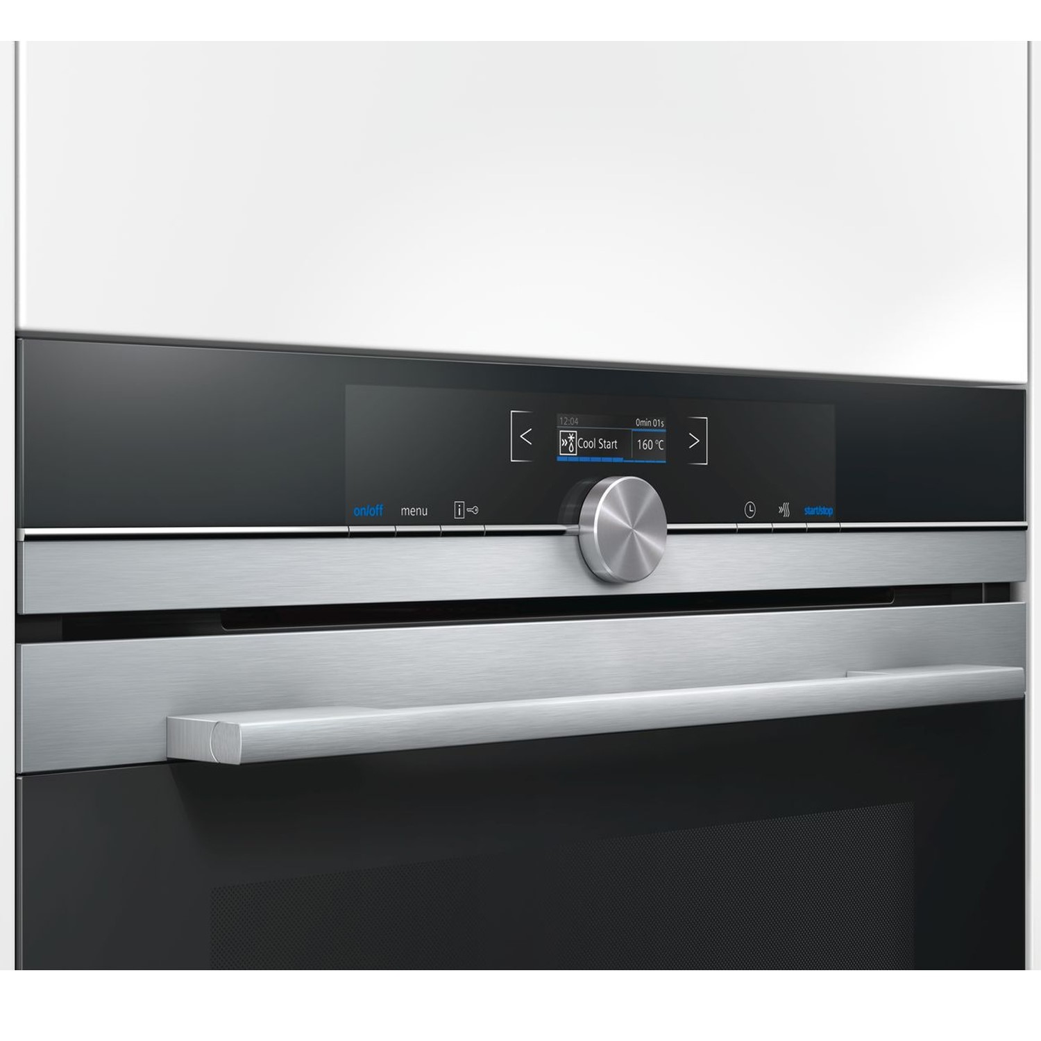 Refurbished Siemens iQ700 HB632GBS1B 60cm Single Built In Electric Oven  Stainless Steel