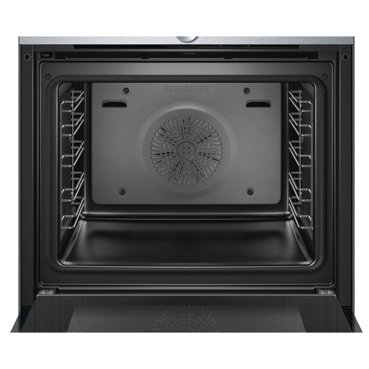 Refurbished Siemens iQ700 HB632GBS1B 60cm Single Built In Electric Oven Stainless Steel