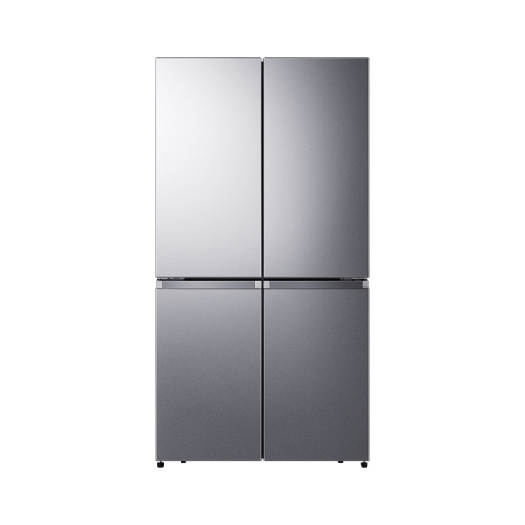 Refurbished Hisense PureFlat RQ758N4SAI1 609 Litre  American Fridge Freezer Stainless Steel