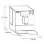 Melitta Caffeo CI Automatic Bean To Cup Coffee Machine Black E970-103 Grade C