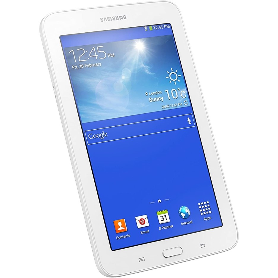 Refurbished Samsung Galaxy Tab 3 LITE 7.0 8GB 7 Inch in White- Charger