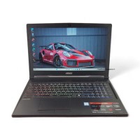 Refurbished MSI GP63 Leopard 8RE Core i7-8750H 16GB 128GB GTX 1060 15.6 Inch Windows 10 Gaming Laptop