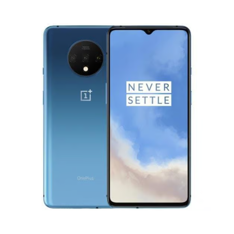 Refurbished OnePlus 7T Glacier Blue 6.55" 128GB 4G Unlocked & SIM Free Smartphone