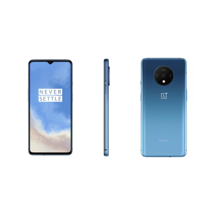 Refurbished OnePlus 7T Glacier Blue 6.55" 128GB 4G Unlocked & SIM Free Smartphone