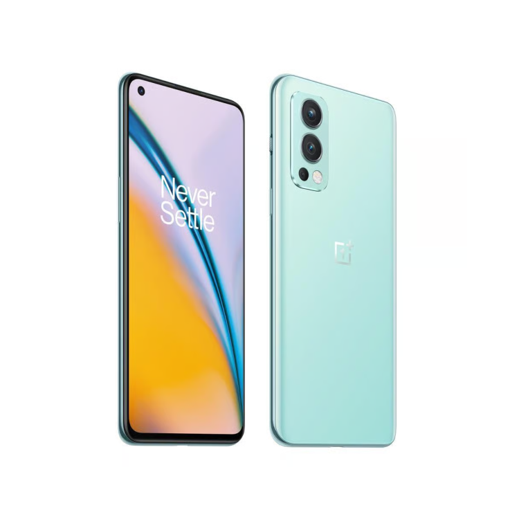 Refurbished OnePlus Nord 2 5G Blue Haze 6.43" 128GB 5G Unlocked & SIM Free Smartphone