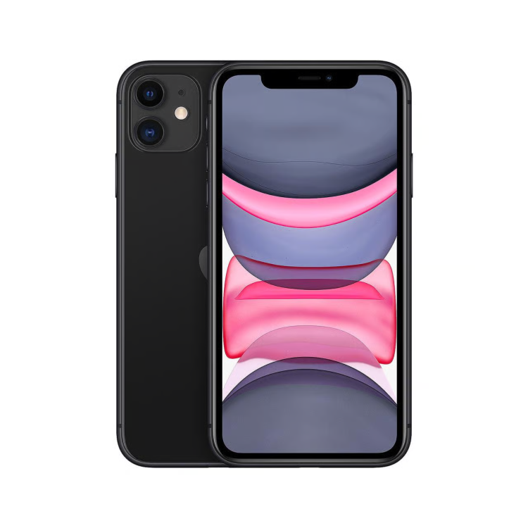 Refurbished Apple iPhone 11 Black 6.1" 64GB 4G Unlocked & SIM Free Smartphone