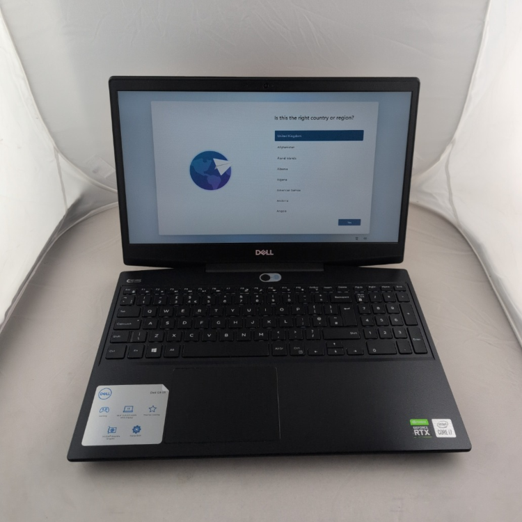 Refurbished Dell G5 5500 Core i7-10750H 16GB RAM 1TB SSD 15.6 Inch Windows 11 Home Gaming Laptop