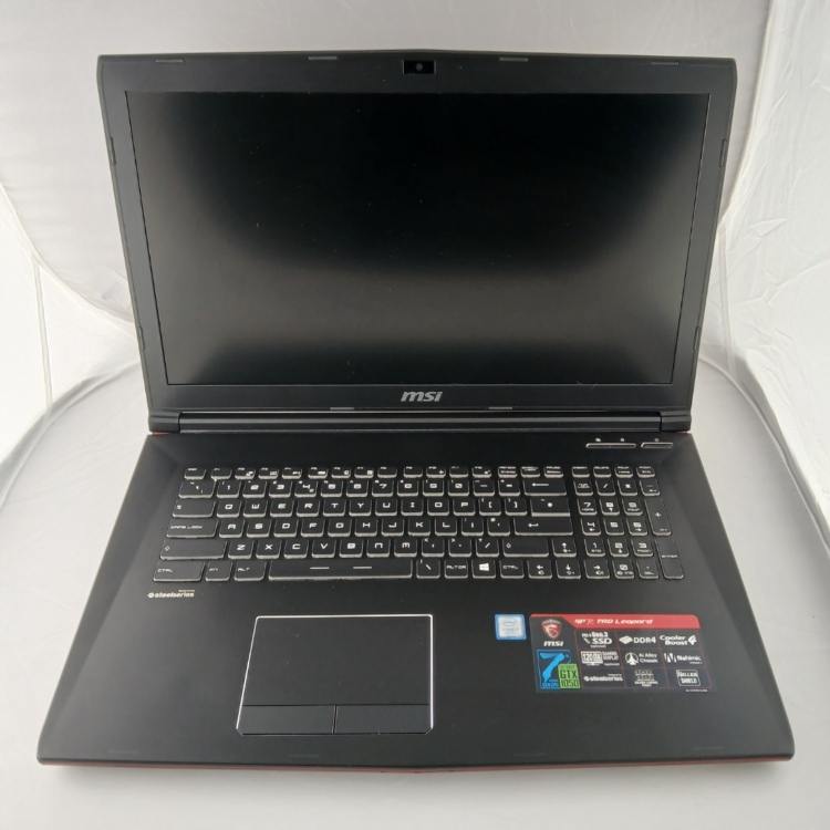 Refurbished MSI GP72 7RD Core i7-7700HQ 16GB RAM 128GB SSD 17.3 Inch Windows 11 Laptop