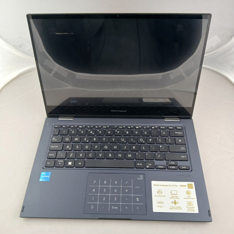 Refurbished ASUS Vivobook TP1400KA Intel Celeron N4500 4GB RAM 128GB SSD 14 Inch Windows 11 Laptop