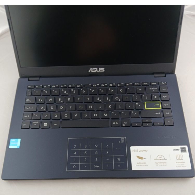 Refurbished ASUS Vivobook E410KA Intel Celeron N4500 4GB RAM 128GB SSD 14 Inch Windows 11 Laptop