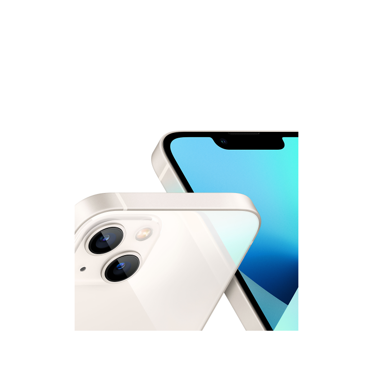 Apple iPhone 13 Starlight 6.1" 256GB 5G Unlocked & SIM Free Smartphone