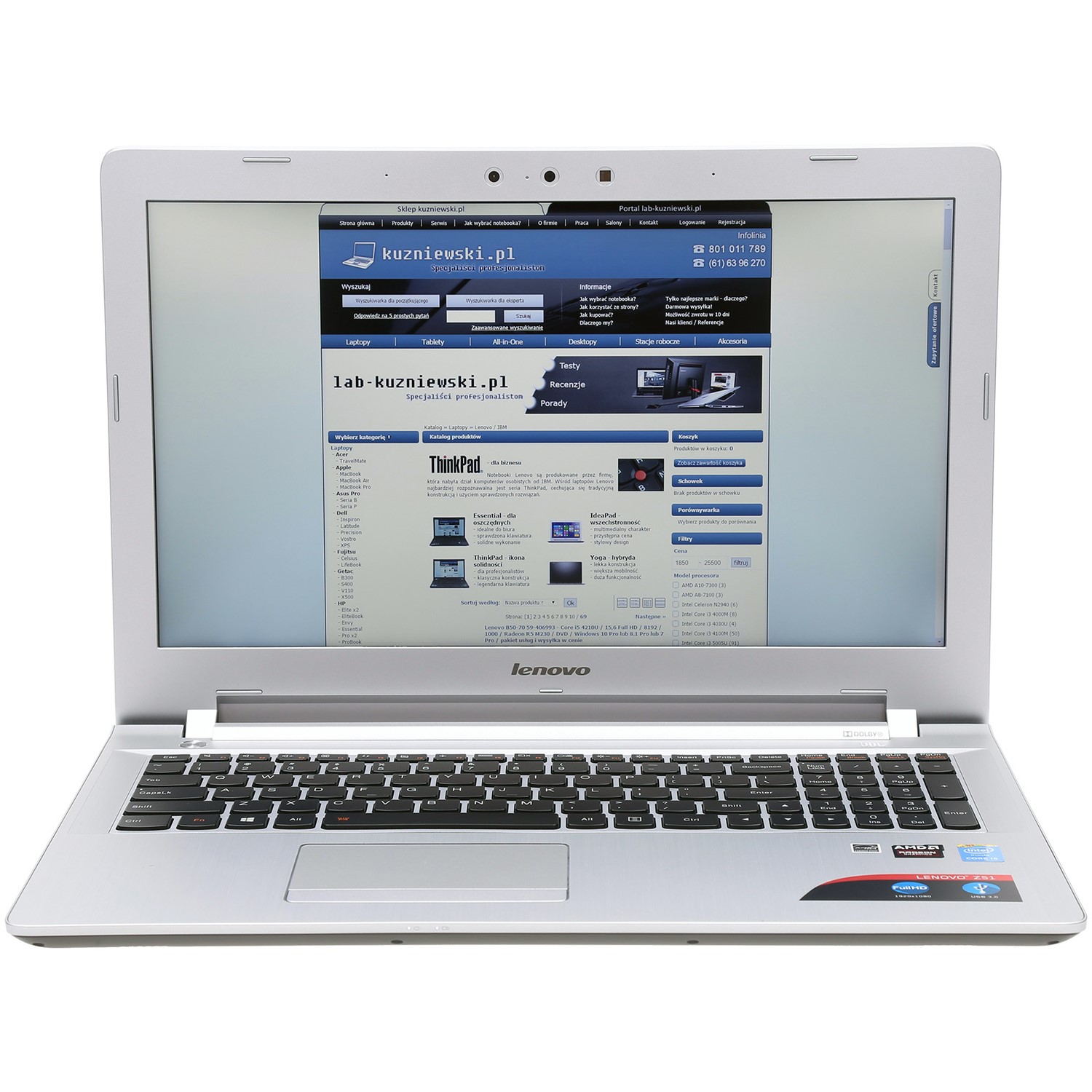 【初期設定済】Lenovo Z51-70 SSD256GB Win11 Refurbished Lenovo Z51-70 Core i7-5500U 8GB 1TB 15.6 Inch Windows