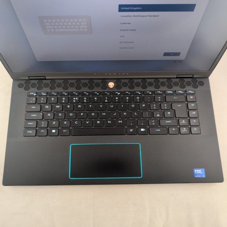 Refurbished Alienware M16 R2 Core Ultra 9 185H 64GB RAM 4TB SSD RTX 4070 16 Inch Windows 11 Home Gaming Laptop