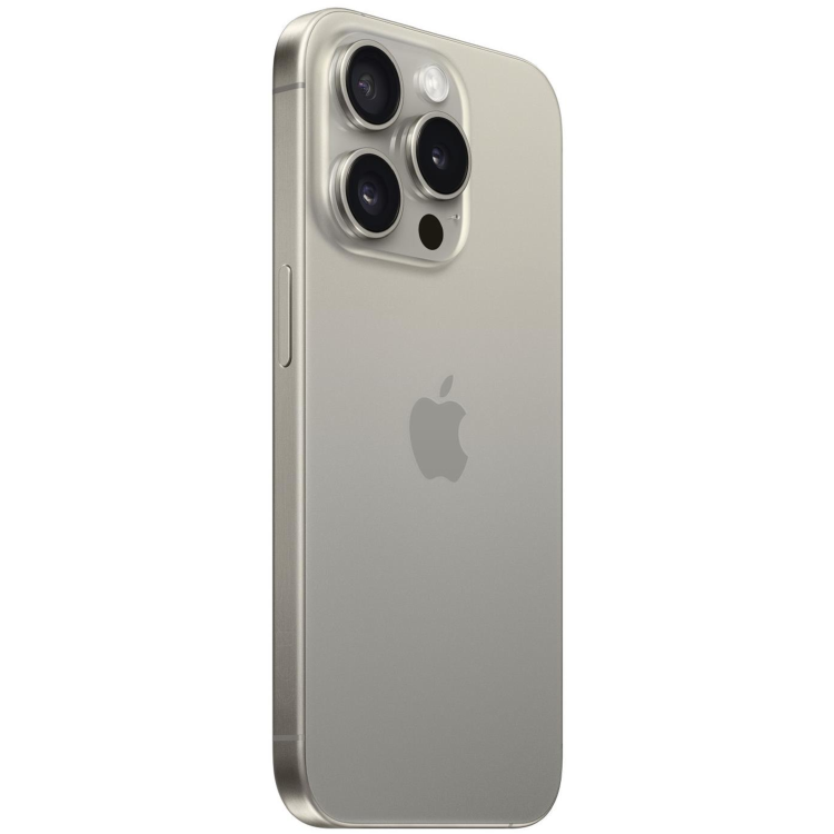 Refurbished Apple iPhone 15 Pro Natural Titanium 6.3" 128GB 5G Unlocked & SIM Free Smartphone