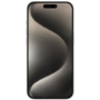 Refurbished Apple iPhone 15 Pro Natural Titanium 6.3" 128GB 5G Unlocked & SIM Free Smartphone