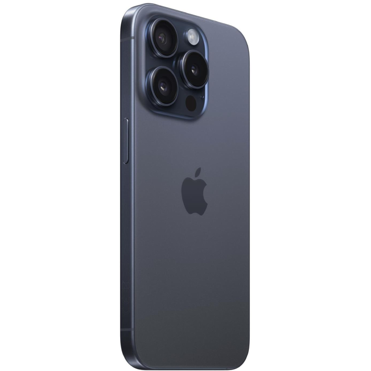 Refurbished Apple iPhone 15 Pro Blue Titanium 6.1" 128GB 5G Unlocked & SIM Free Smartphone