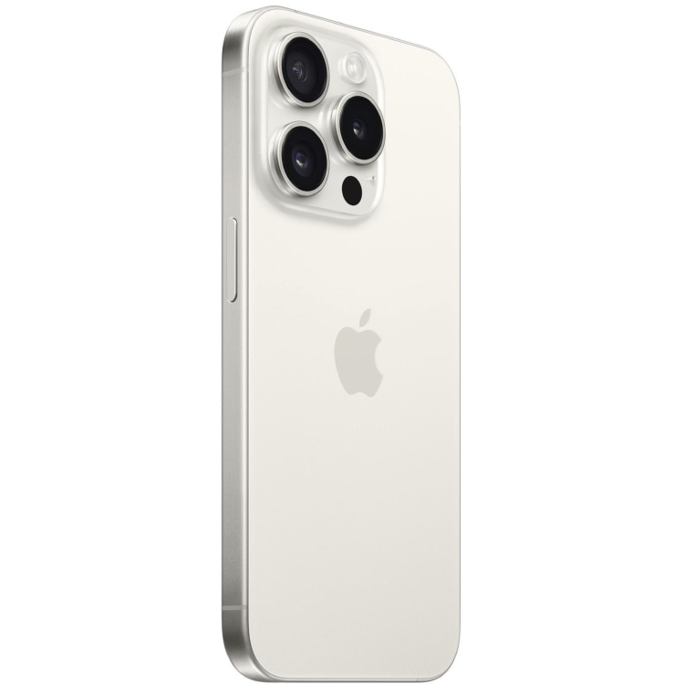 Refurbished Apple iPhone 15 Pro White Titanium 6.3" 128GB 5G Unlocked & SIM Free Smartphone