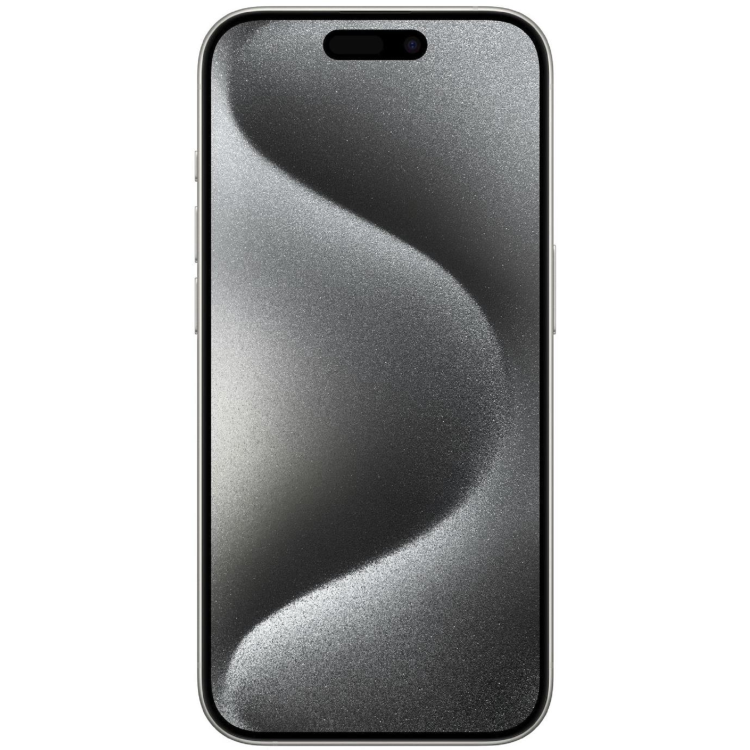 Refurbished Apple iPhone 15 Pro White Titanium 6.3" 128GB 5G Unlocked & SIM Free Smartphone