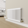 Maesta Antique Brass Traditional TRV Corner Thermostatic Radiator Valves With Lockshield