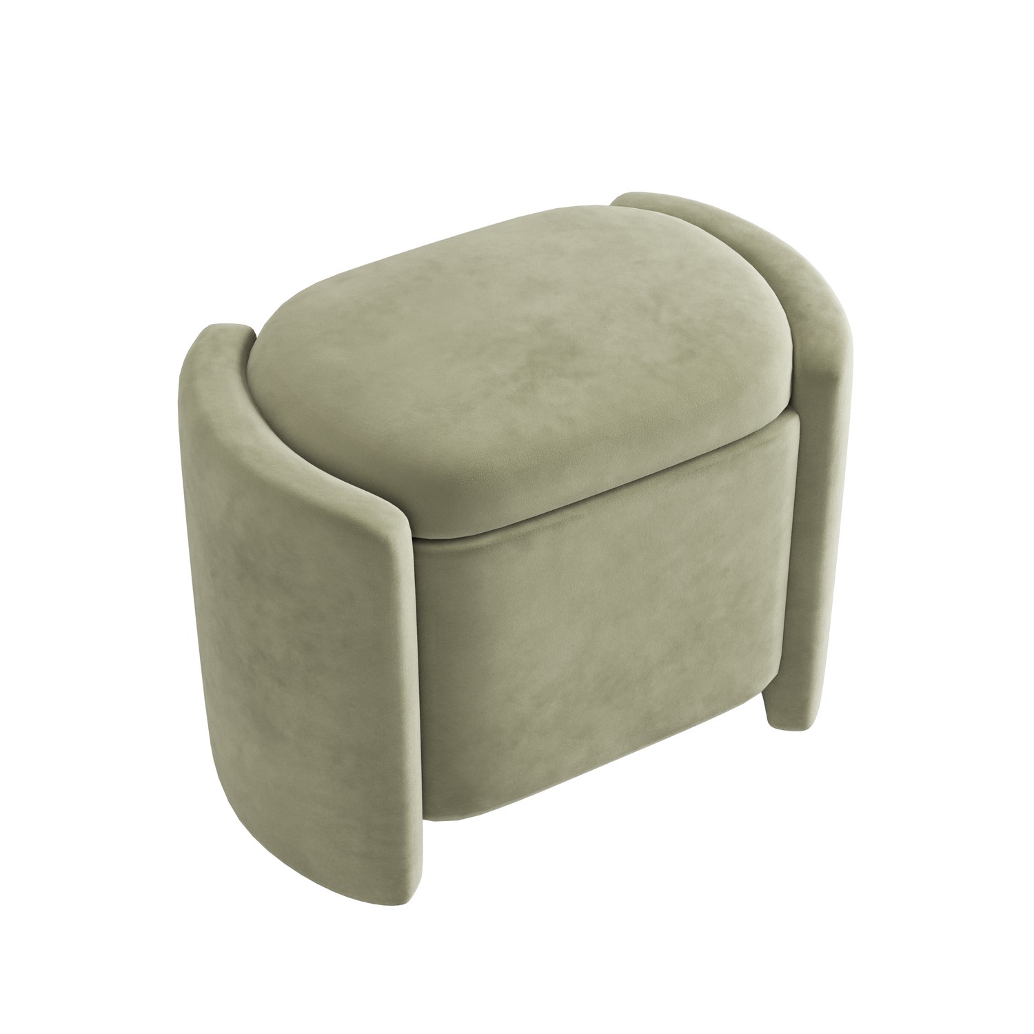dressing table stool green JEAREY Elegant 1-Piece Velvet Dark Green Makeup Vanity Stool with Storage