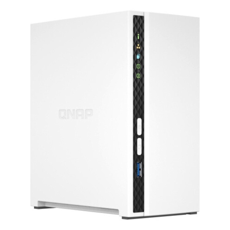 QNAP TS-233 2GB RAM with 20TB Installed Storage 2 Bay SATA Desktop NAS