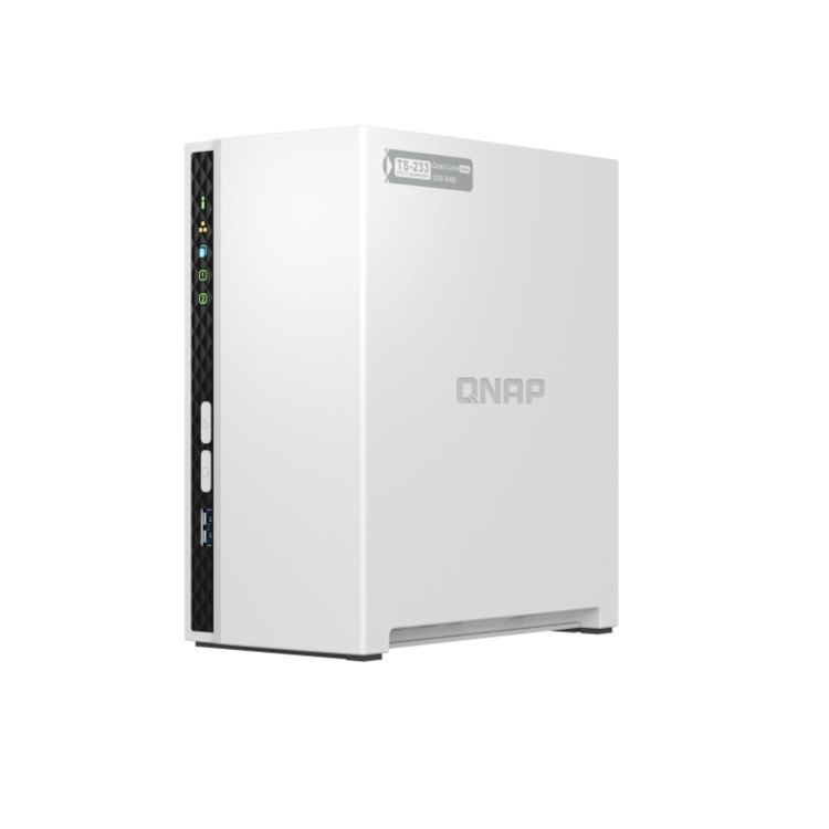 QNAP TS-233 2GB RAM 2 Bay SATA Desktop NAS