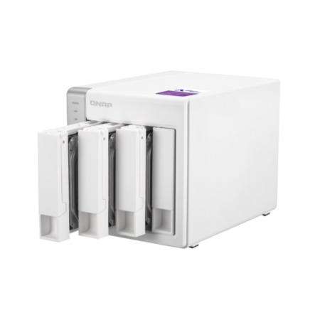 GRADE A1 - QNAP TS-431P 4 Bay - 1GB Diskless Desktop NAS