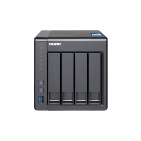 GRADE A1 - QNAP TS-431X 4 Bay Diskless Desktop NAS