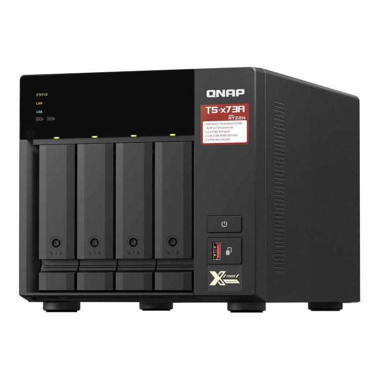 QNAP TS-473A-8G 4 Bay Desktop NAS